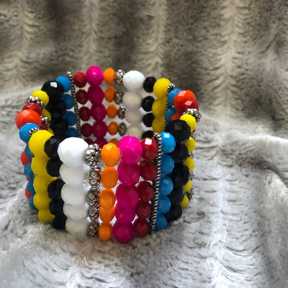 NWOT Multicolour Cuff Bracelet 🧡 - Picture 3 of 7